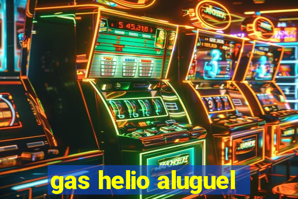 gas helio aluguel